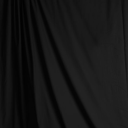 Black Solid Muslin Photography Background