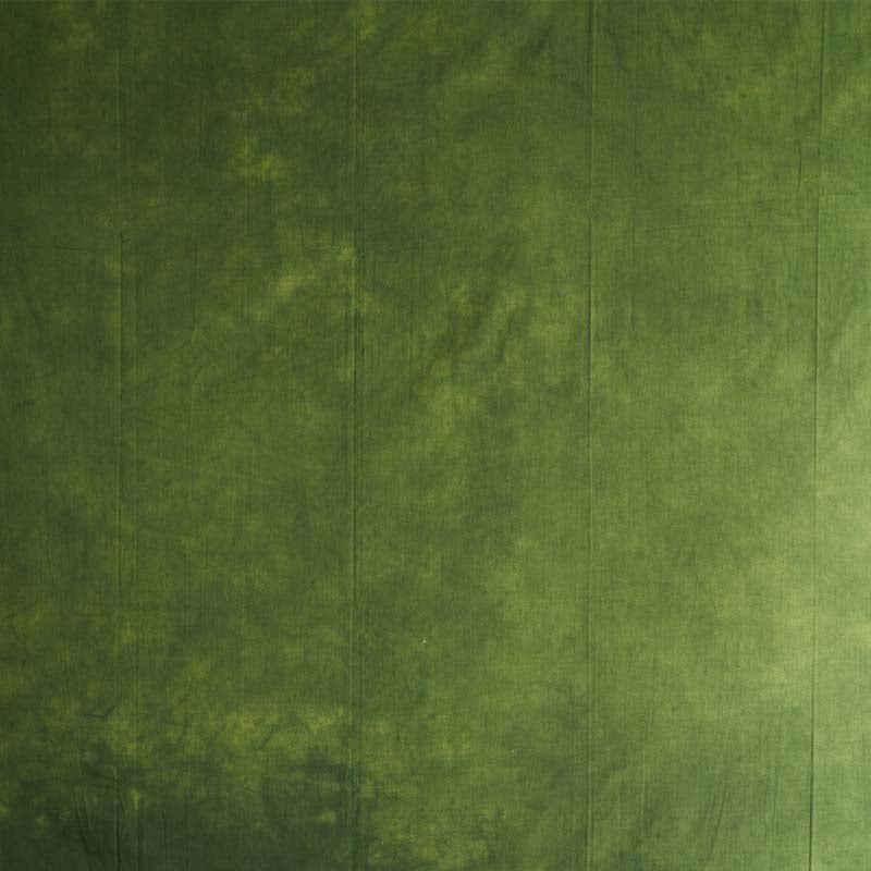 Greenish Crush Mottled Muslin Backdrop