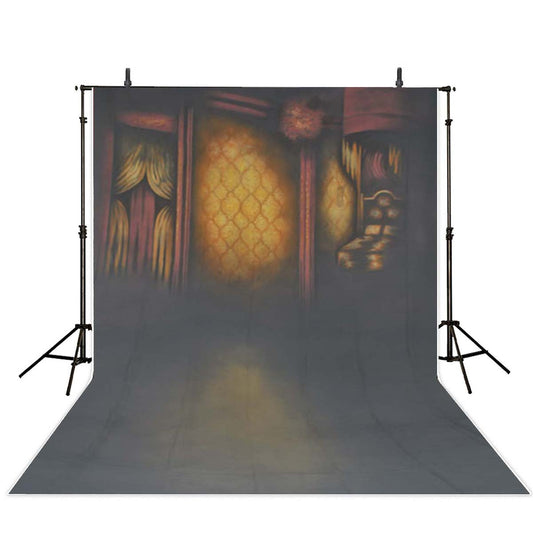 Hand Painted Scenic Vintage Backdrop 923