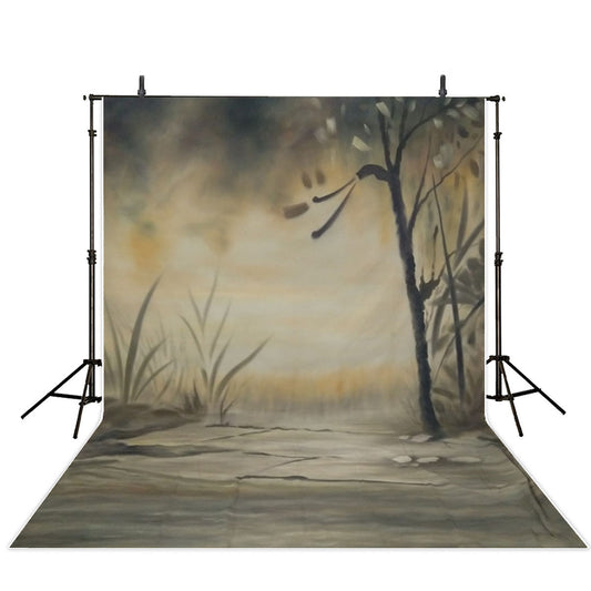 Hand Painted Scenic Forest Backdrop 926
