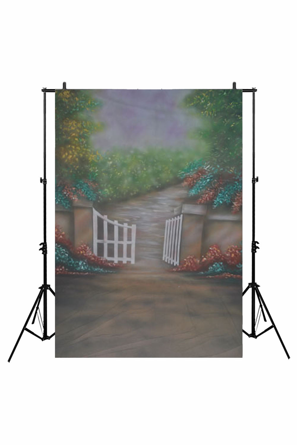 Hand Painted Scenic Garden Backdrop 931