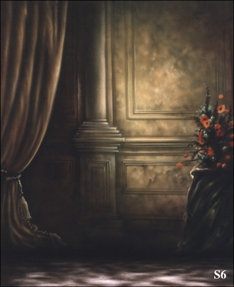 Hand Painted Scenic Studio Backdrop 906
