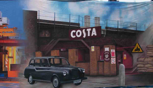 Costa Coffee Backdrops