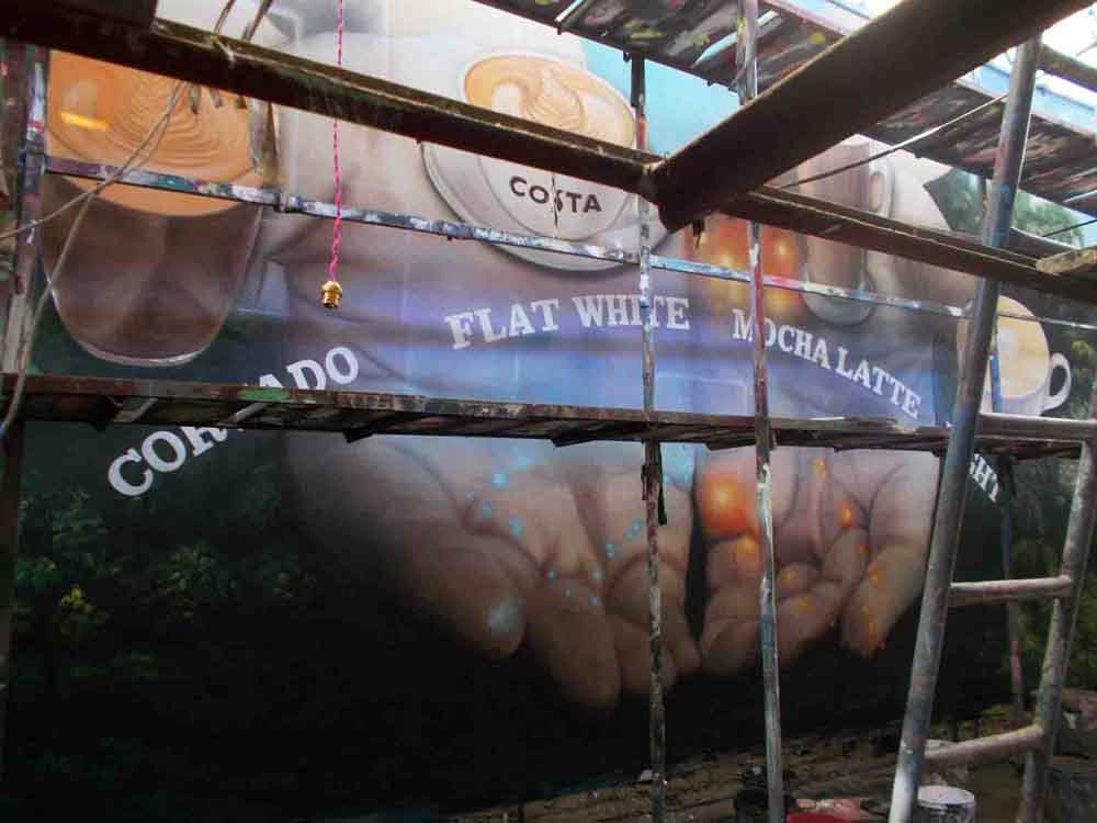 Costa Coffee Backdrops