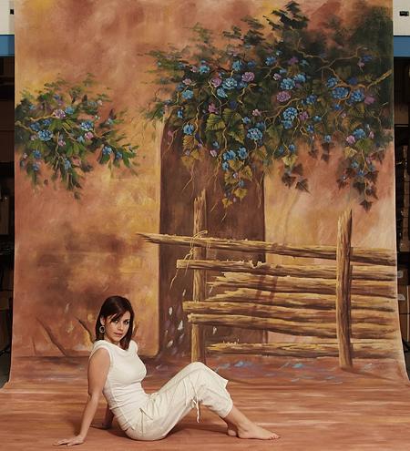 Hand Painted Scenic Backdrop 930