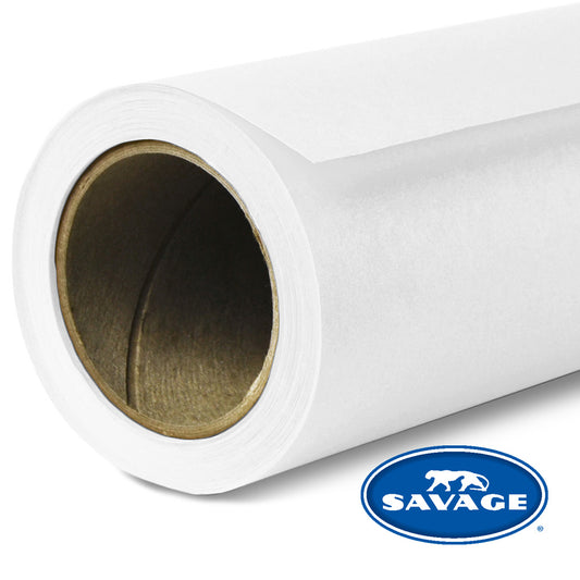 Savage Seamless Background Paper - #01 Super White