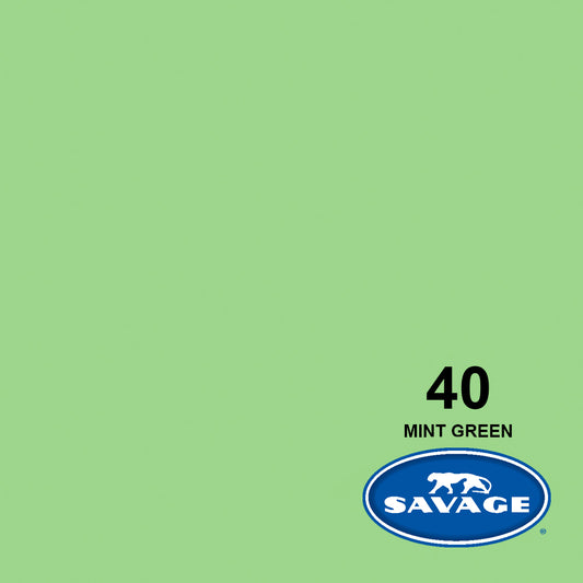 Savage Seamless Background Paper - #40 Mint Green