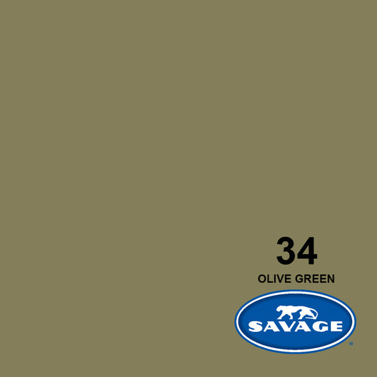 Savage Seamless Background Paper - #34 Olive Green