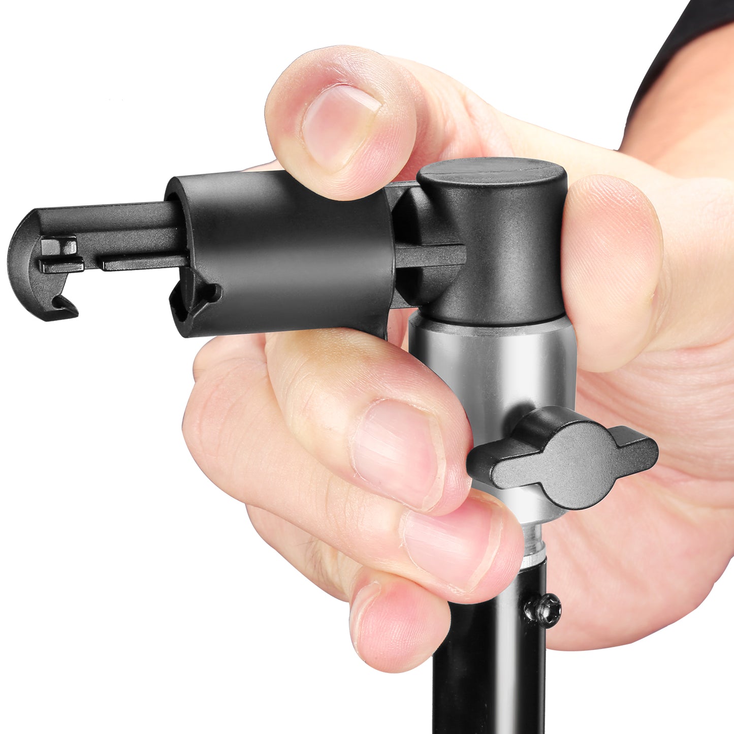 background support stand clamp