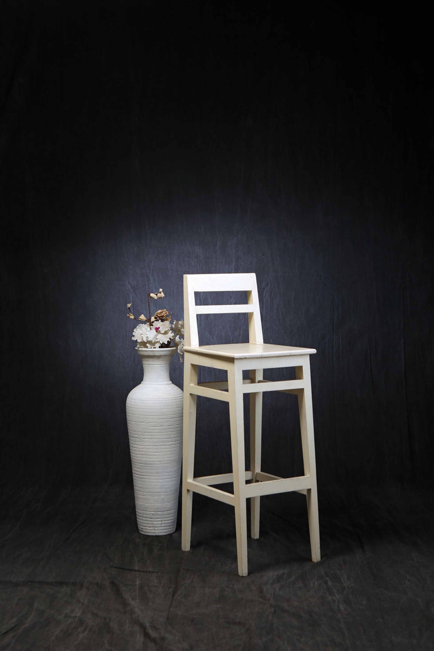 Charcoal Gray Stone Washed Backdrop