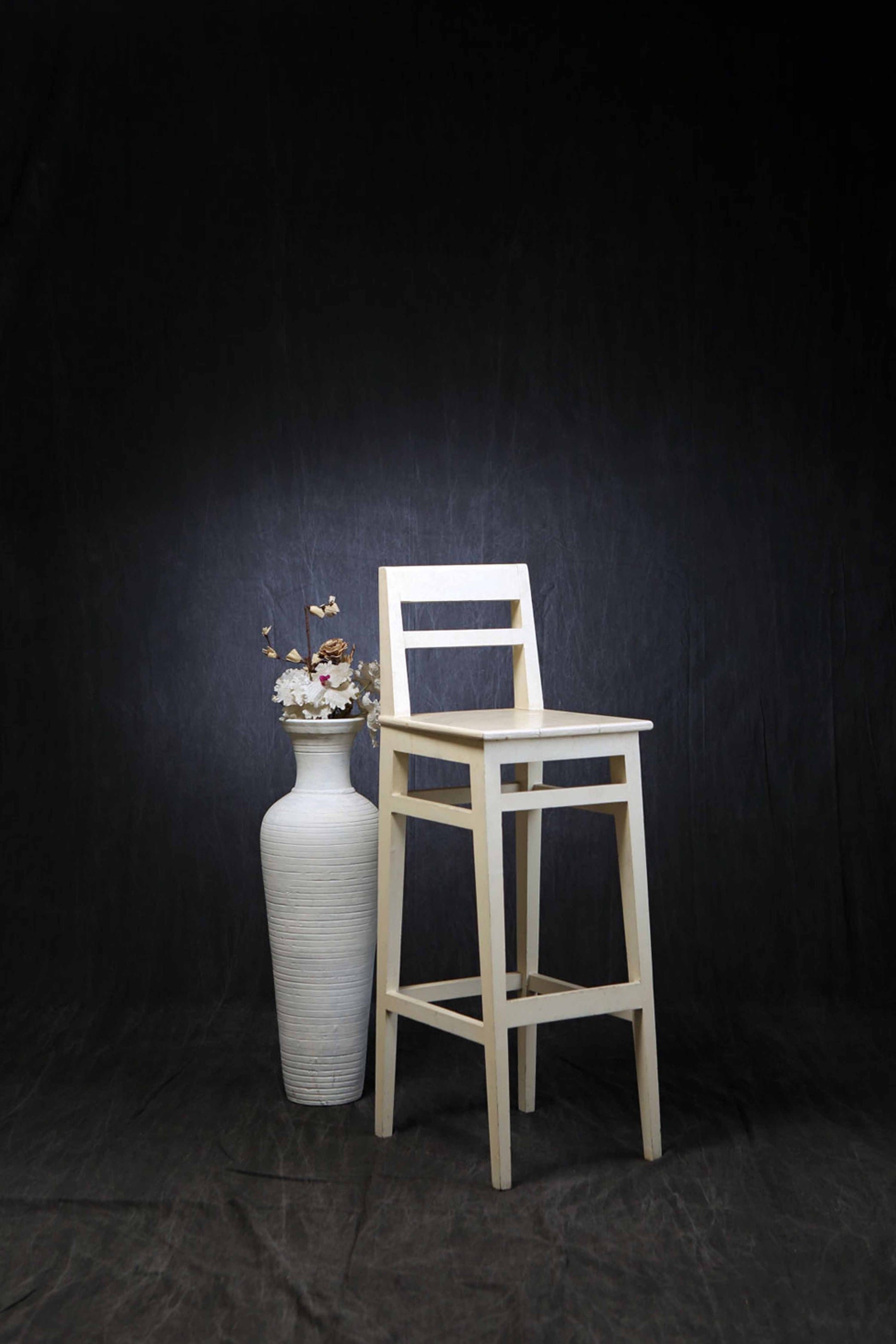 Charcoal Gray Stone Washed Backdrop