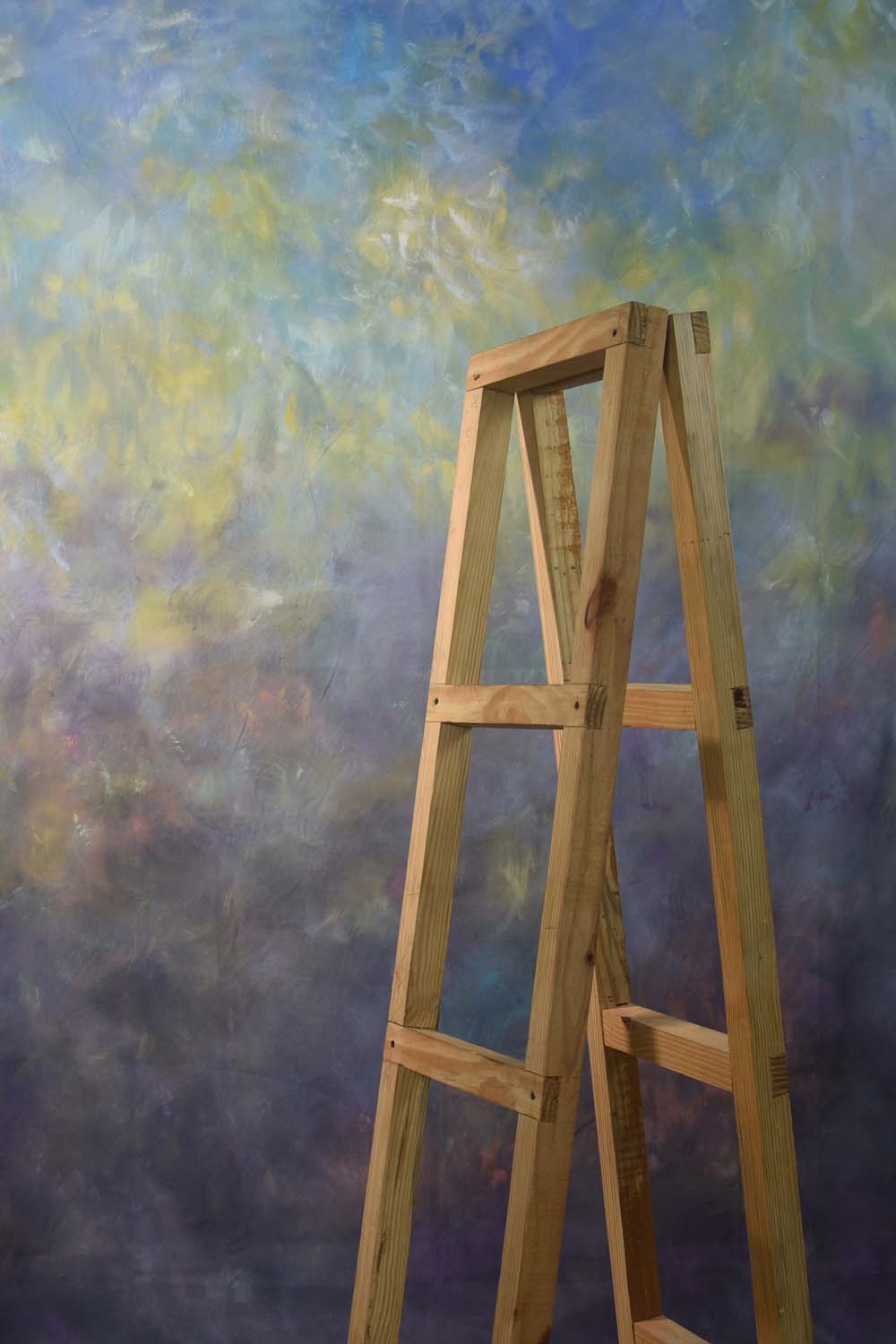 Canvas Rainbow Painted Backdrop 507