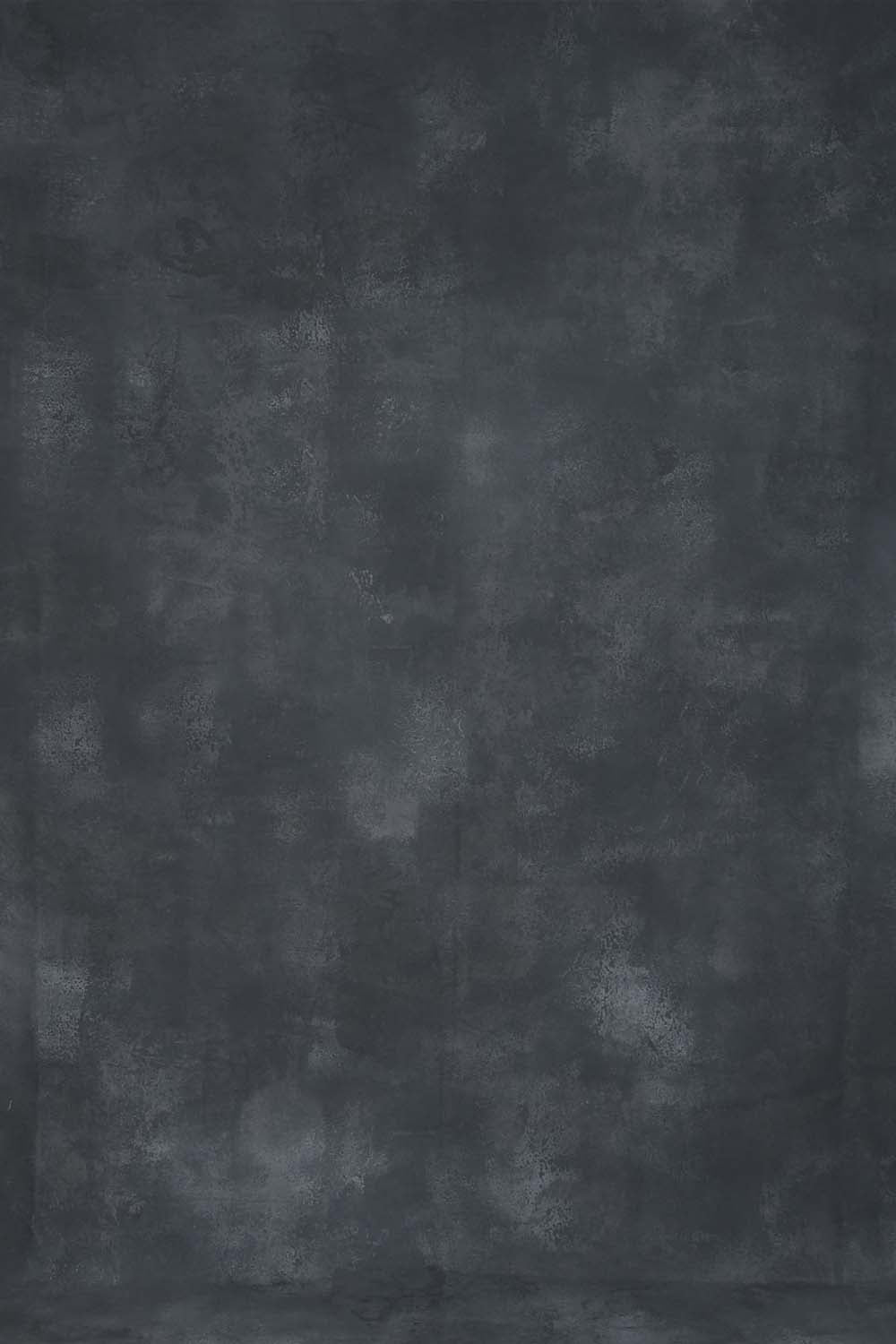 Canvas Charcoal Black Painted Backdrop 516