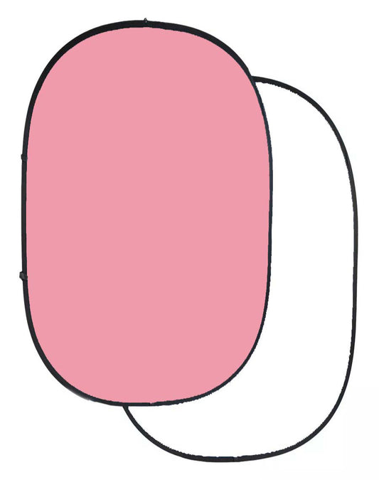 twistflex light pink white collapsible studio background