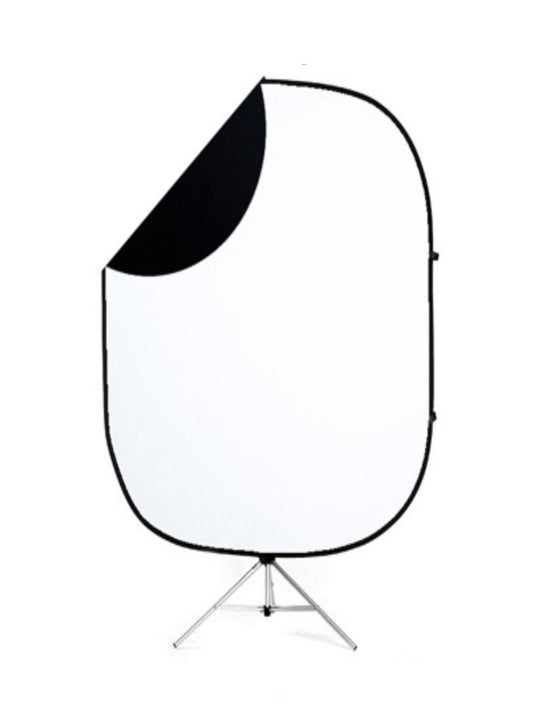 Twistflex Black White Collapsible Studio Background