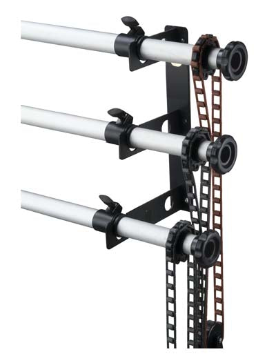 Background Support Stand for Rollers Background Ceiling Photo Video Studio and Wall Mounting Manual Backdrop Roller System,Chain pully