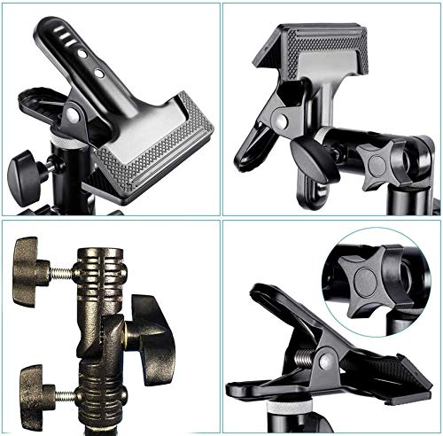 background clips holder for collapsible stand
