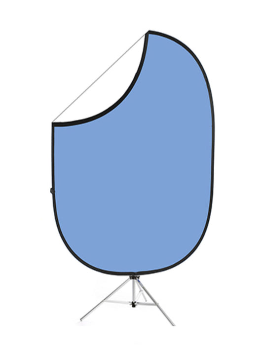 Twistflex Light Blue White Collapsible Studio Background