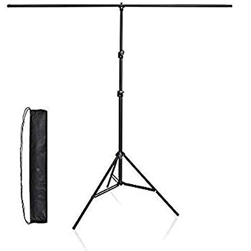 Photography Backdrop T Metal Stand PVC Background Support System + Clamp Kit