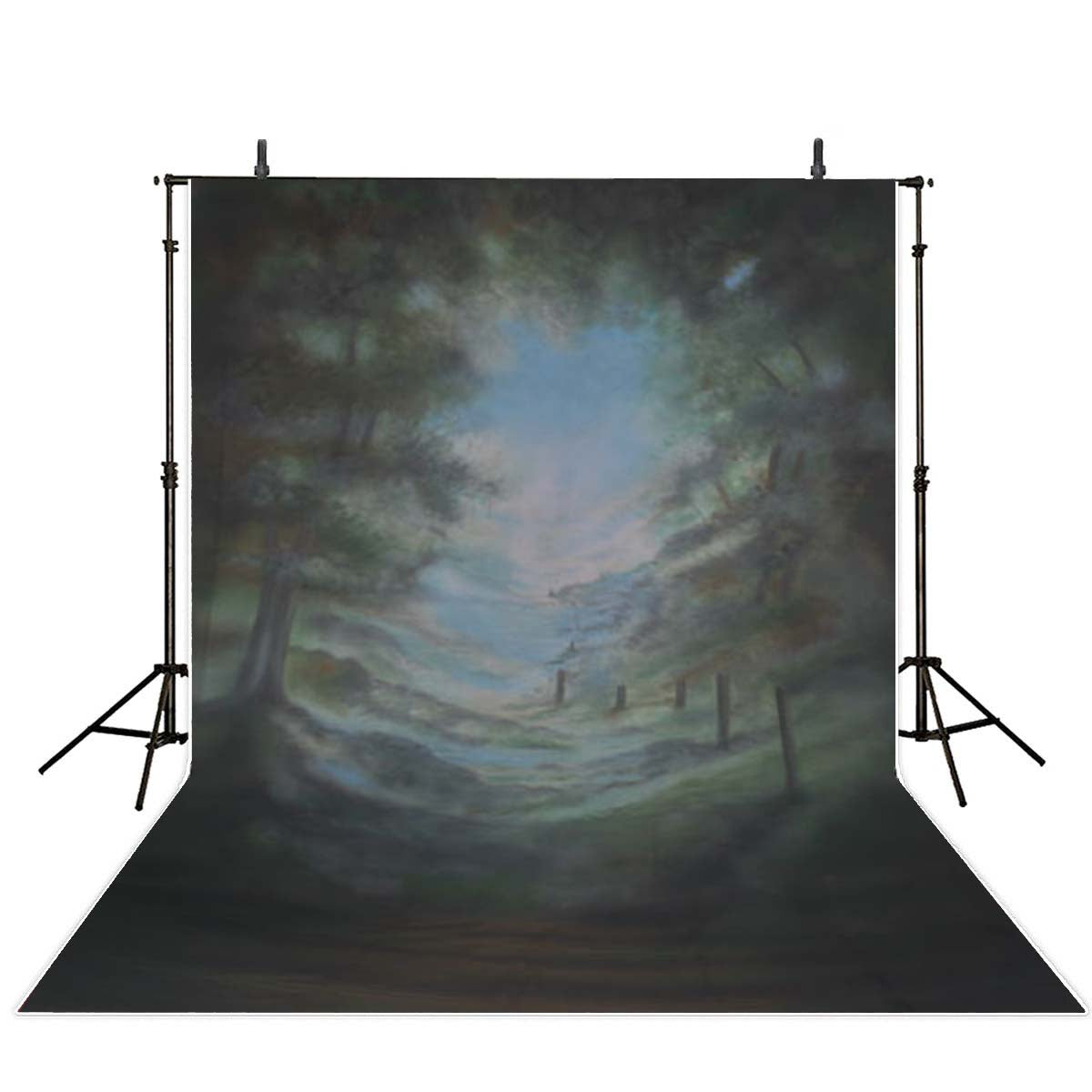 Hand Painted Scenic Forest Backdrop 924