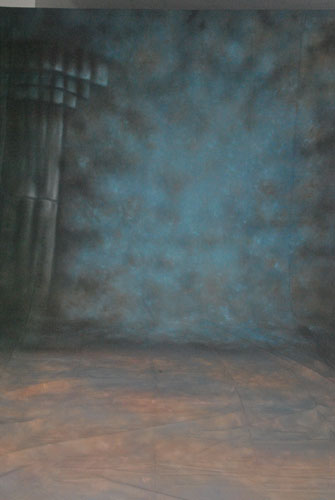Hand Painted Scenic Pillar Backdrop 958