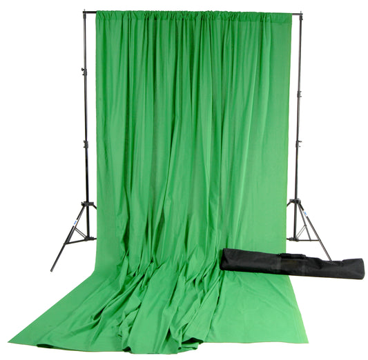 Chroma Green Solid Muslin Photography Backdrop