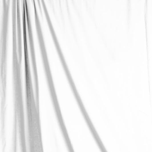 White Pro Solid Muslin Photography Backdrop