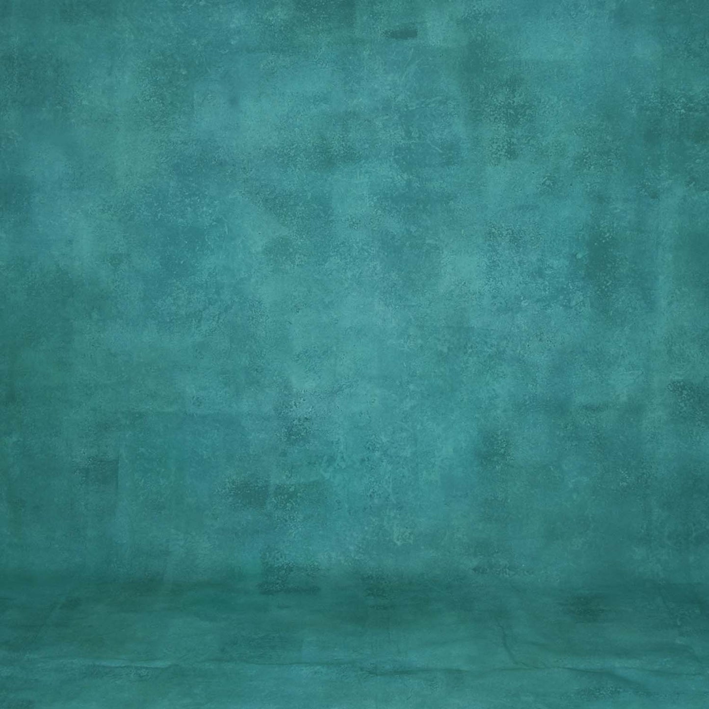 Canvas Turquoise Painted Backdrop 514