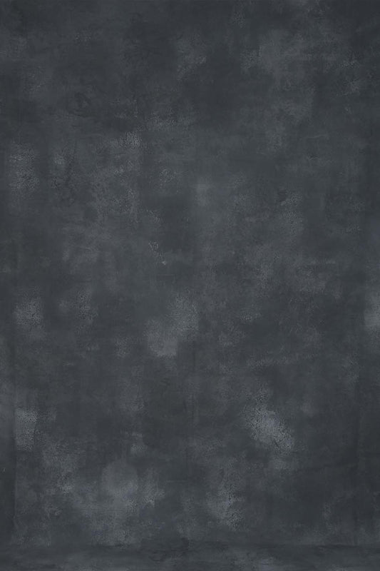 Canvas Charcoal Black Painted Backdrop 516