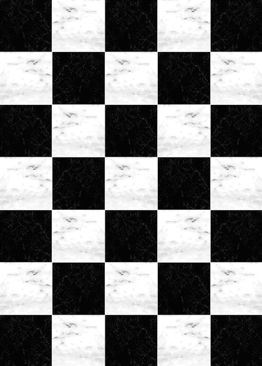 Marble Effect Chess Floordrop
