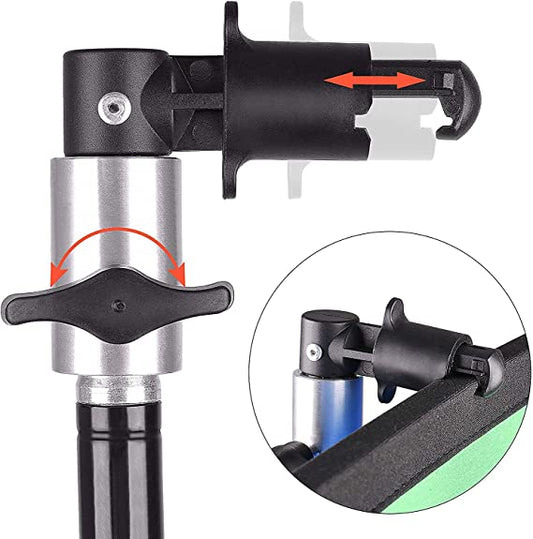 collapsible background clamp